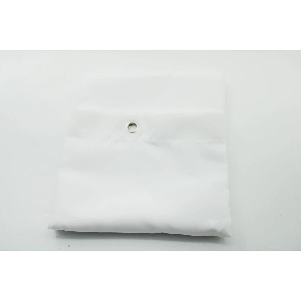 EMLTHORY White Waterproof Bathroom Window Curtain‎ 40x36 Small
